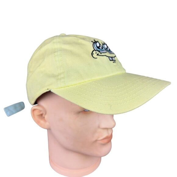 SpongeBob SquarePants Yellow Embroidered Cap With Adjustable Strap For Adults - Picture 4 of 16